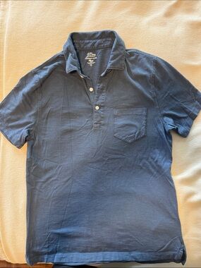 J. Crew Men's Garment Dyed Polo